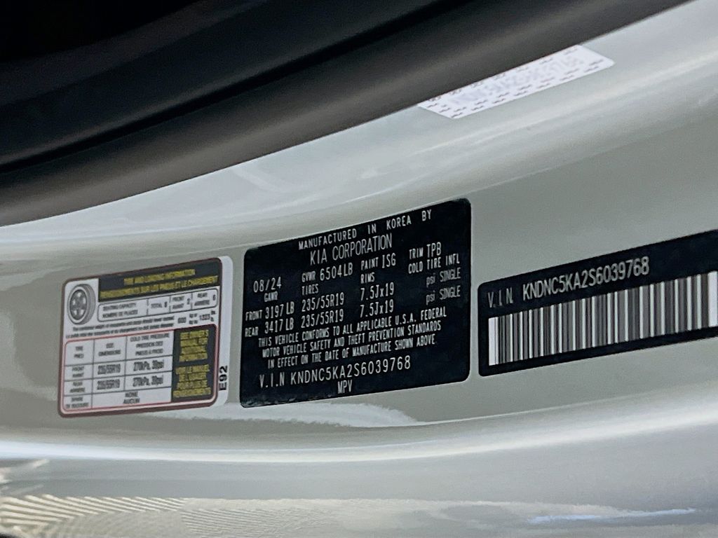 2025 Kia Carnival Hybrid EX