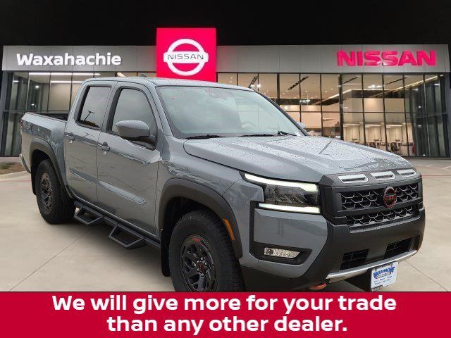 Boulder Gray Pearl 2026 Nissan Frontier Pickup Truck 4X2 9-Speed Automatic Overdrive