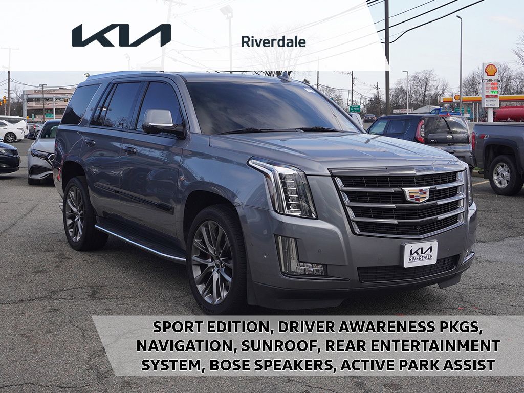 Gray (Satin Steel Metallic) 2020 Cadillac Escalade Luxury 4WD SUV / Crossover Four-Wheel Drive