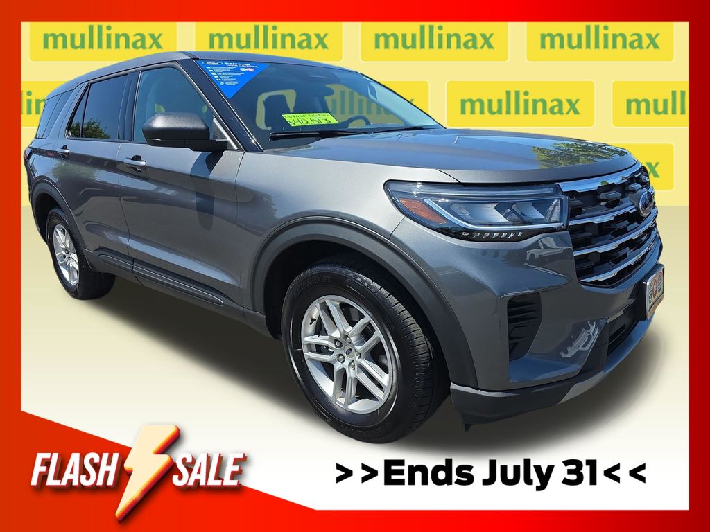 Carbonized Gray Metallic 2026 Ford Explorer SUV / Crossover All-Wheel Drive Automatic