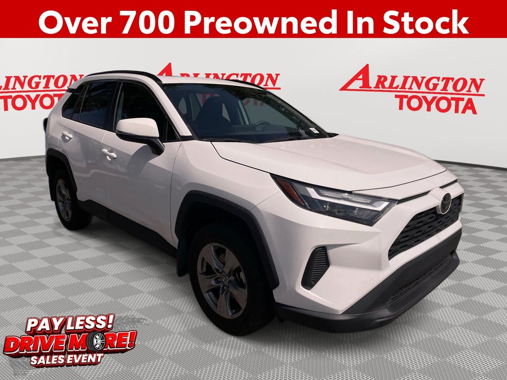 Ice Cap 2024 Toyota RAV4 SUV / Crossover Front-Wheel Drive 8-Speed Automatic