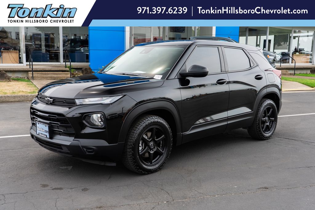 Mosaic Black Metallic 2021 Chevrolet Trailblazer SUV / Crossover Front-Wheel Drive Continuously Variable Transmission