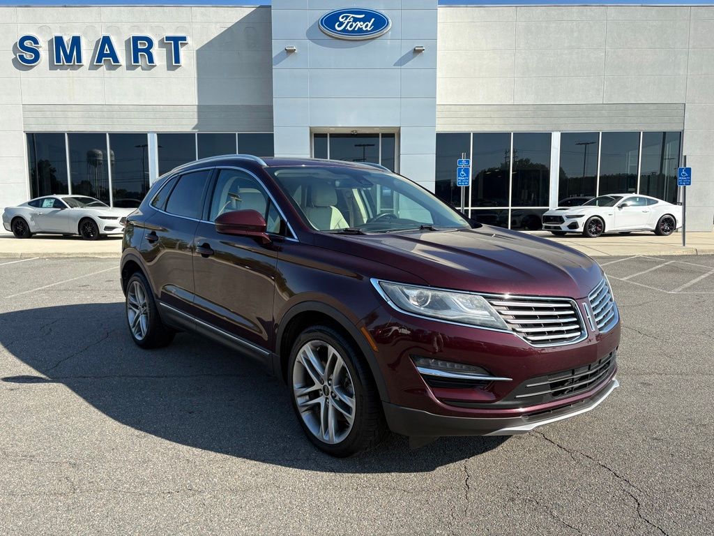 Red (Burgundy) 2018 Lincoln MKC SUV / Crossover All-Wheel Drive 6-Speed Automatic