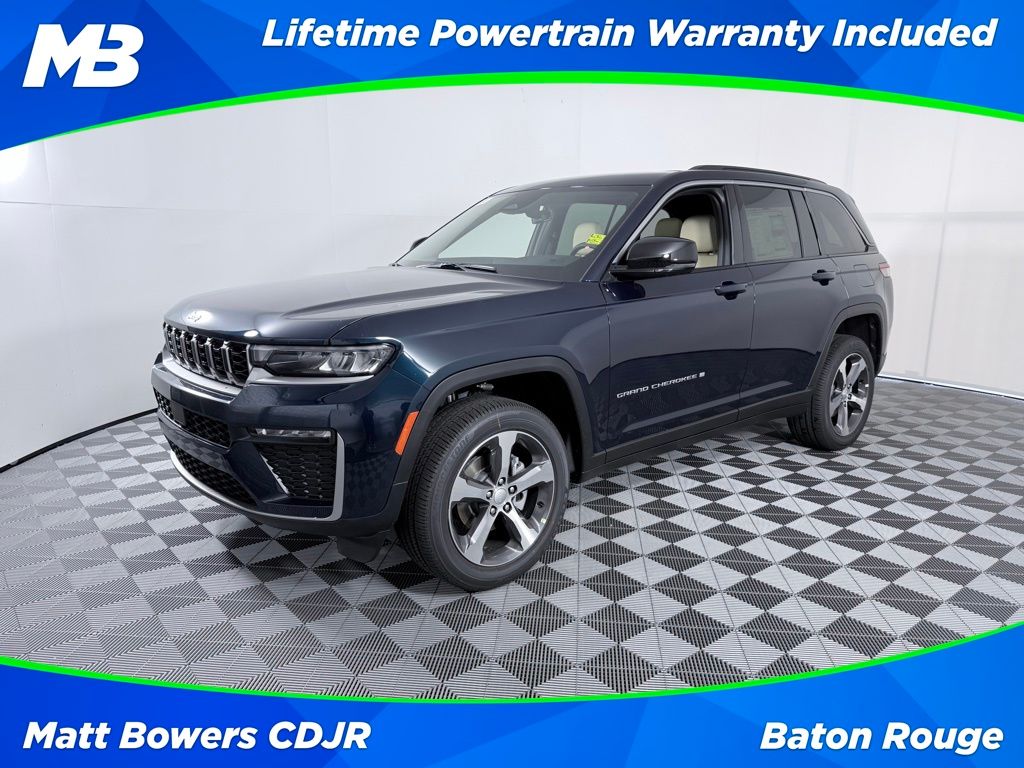 Fathom Blue Pearlcoat 2026 Jeep Grand Cherokee SUV / Crossover 4X2 8-Speed Automatic