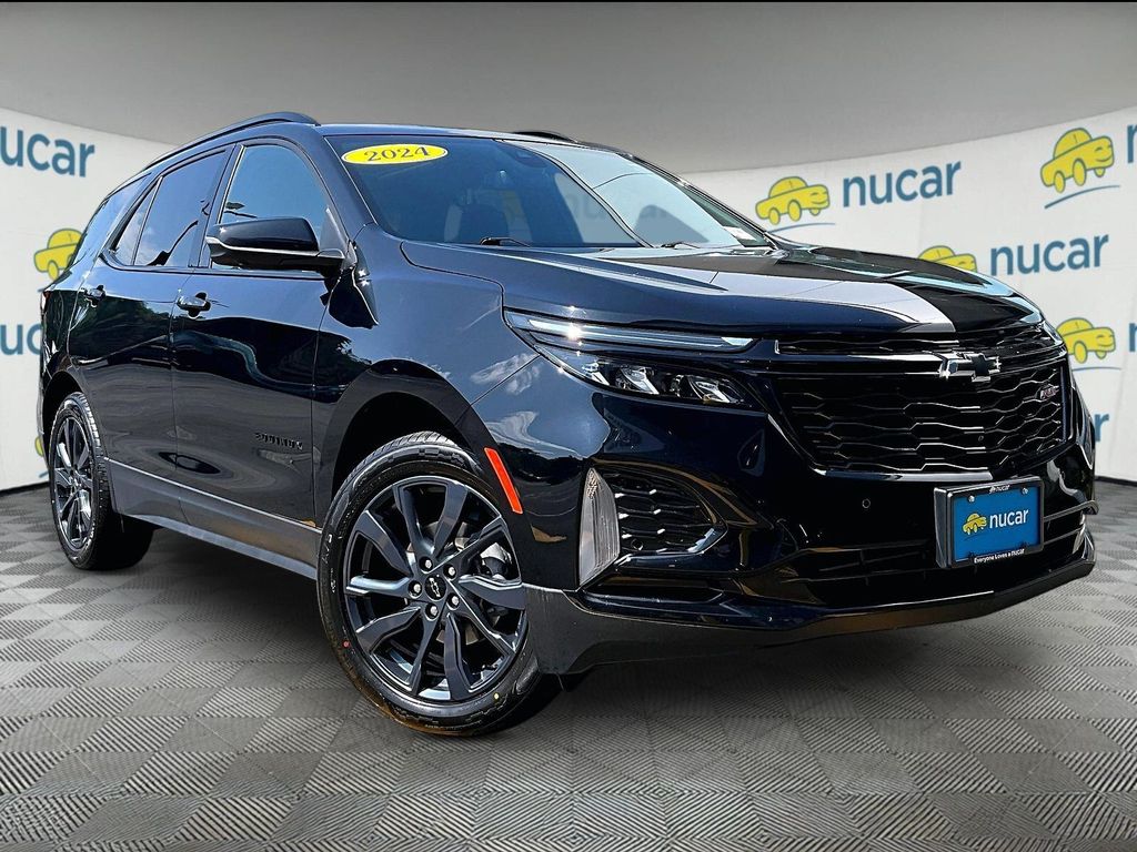Mosaic Black Metallic 2024 Chevrolet Equinox SUV / Crossover Four-Wheel Drive 6-Speed Automatic Overdrive