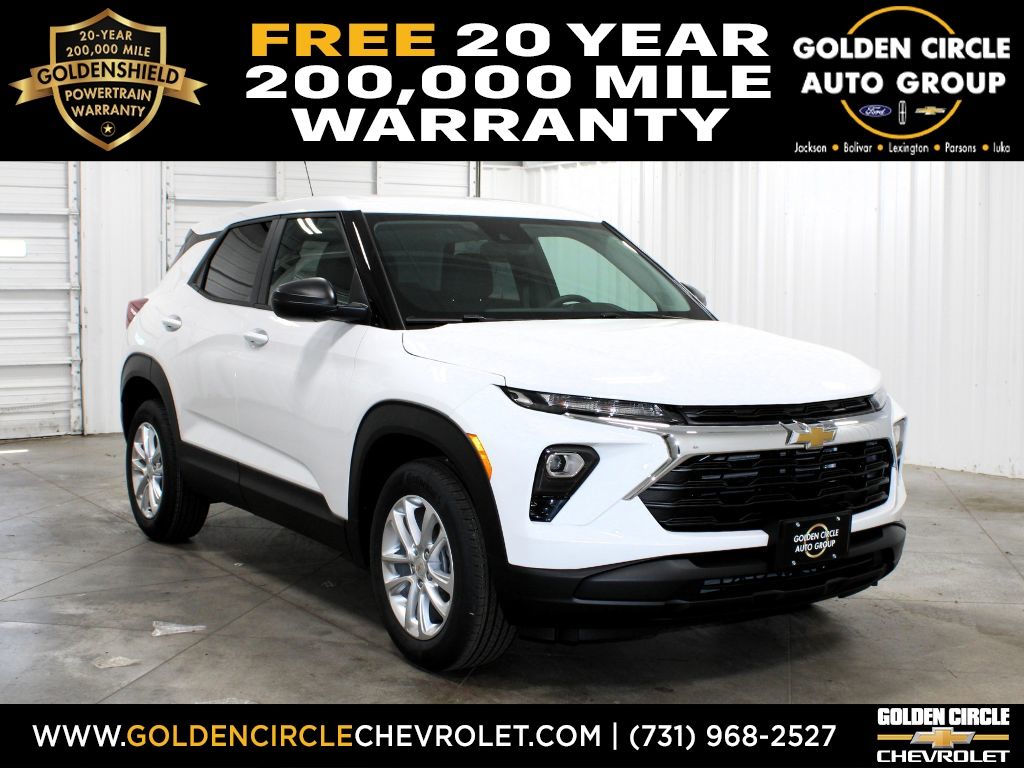 Summit White 2026 Chevrolet Trailblazer LS FWD SUV / Crossover Front-Wheel Drive Continuously Variable Transmission