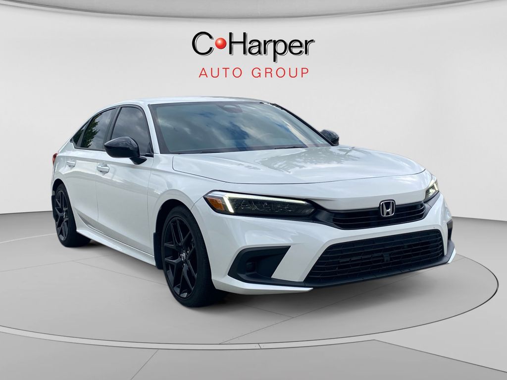 Nh-883p/Platinu 2024 Honda Civic Sedan Front-Wheel Drive Continuously Variable Transmission