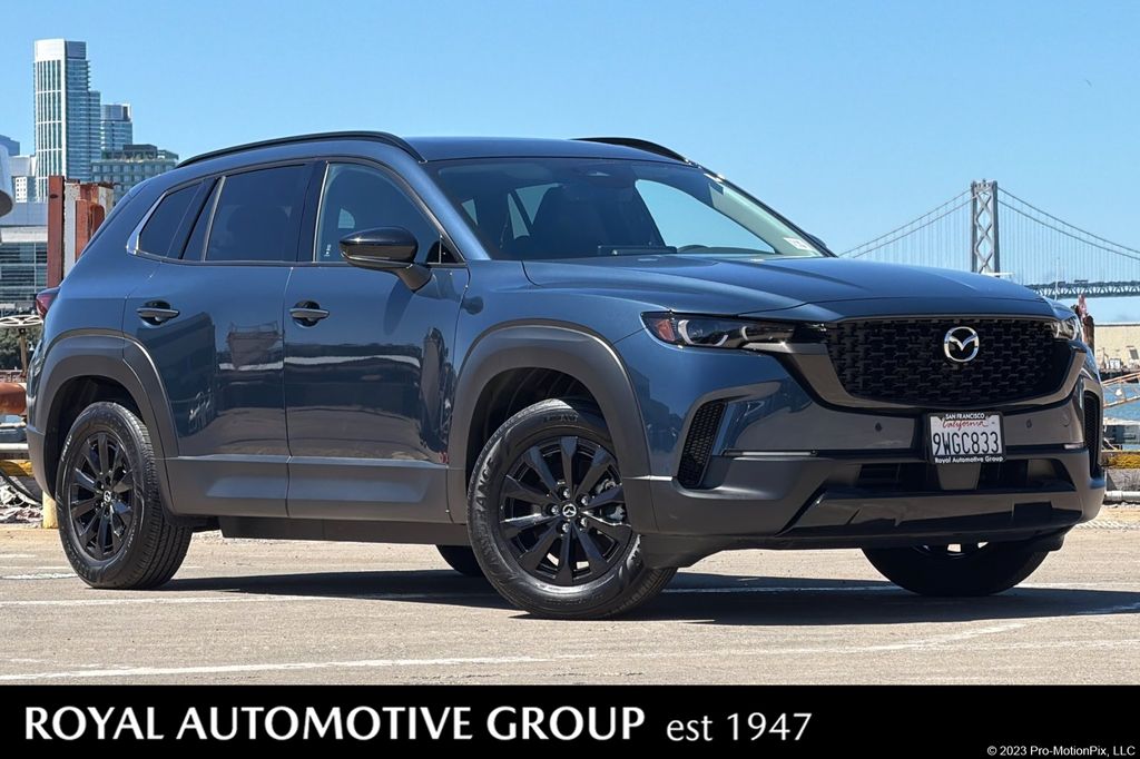 Ingot Blue Metallic 2026 Mazda CX-50 Hybrid Premium AWD SUV / Crossover All-Wheel Drive Continuously Variable Transmission