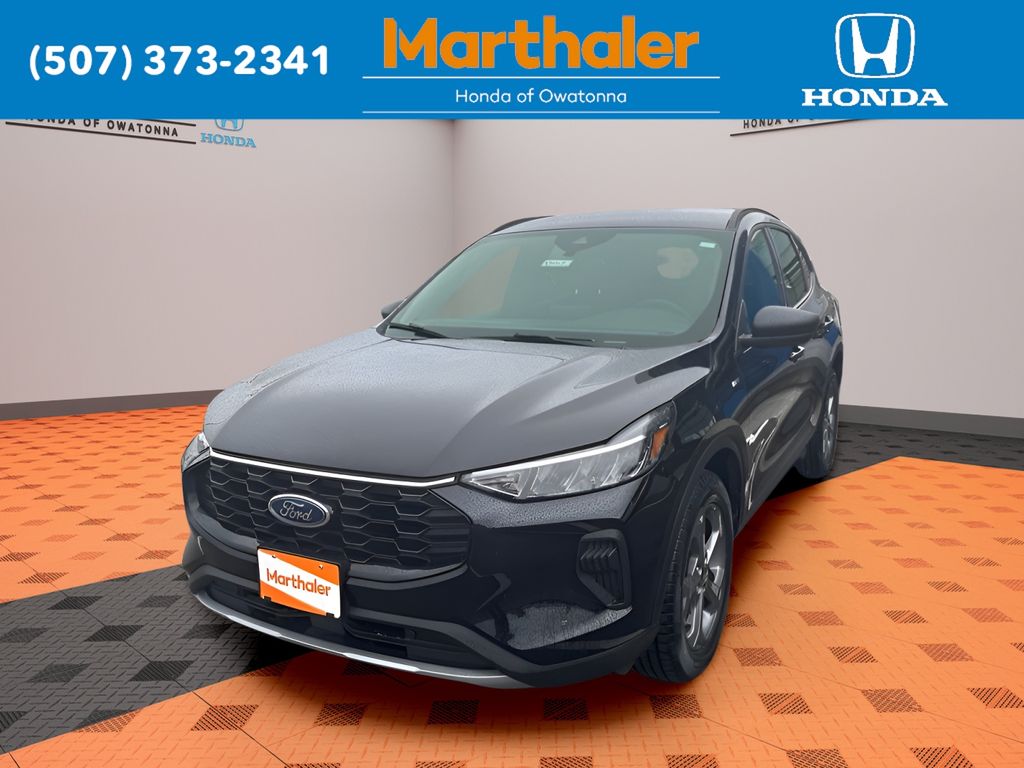 Black Metallic 2025 Ford Escape SUV / Crossover All-Wheel Drive 8-Speed Automatic
