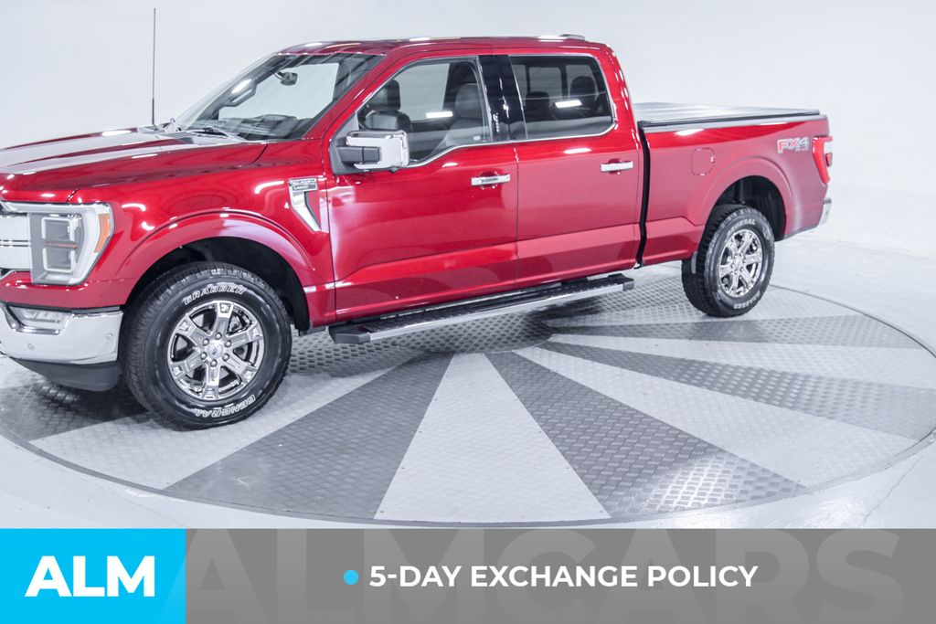 Used 2021 Ford F-150 Lariat with VIN 1FTFW1E88MKE37316 for sale in Union City, GA