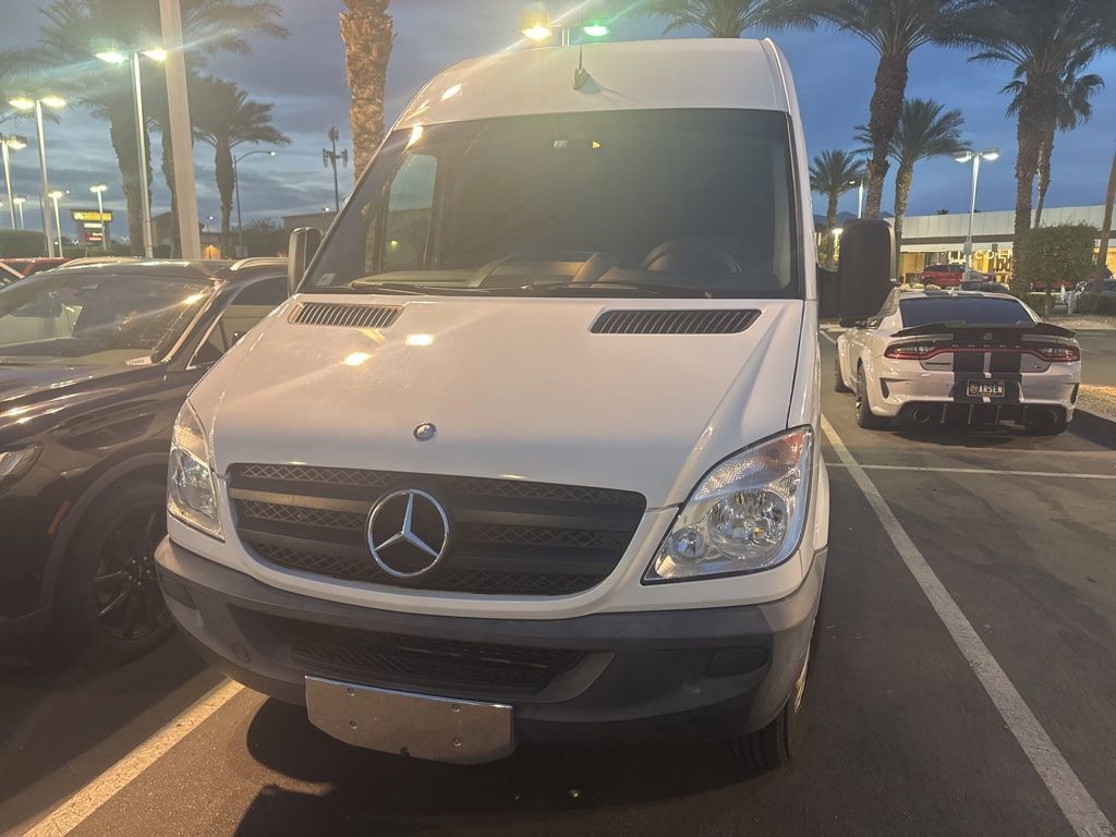 White 2012 Mercedes-Benz Sprinter Cargo 2500 144 WB RWD Van 5-Speed Automatic
