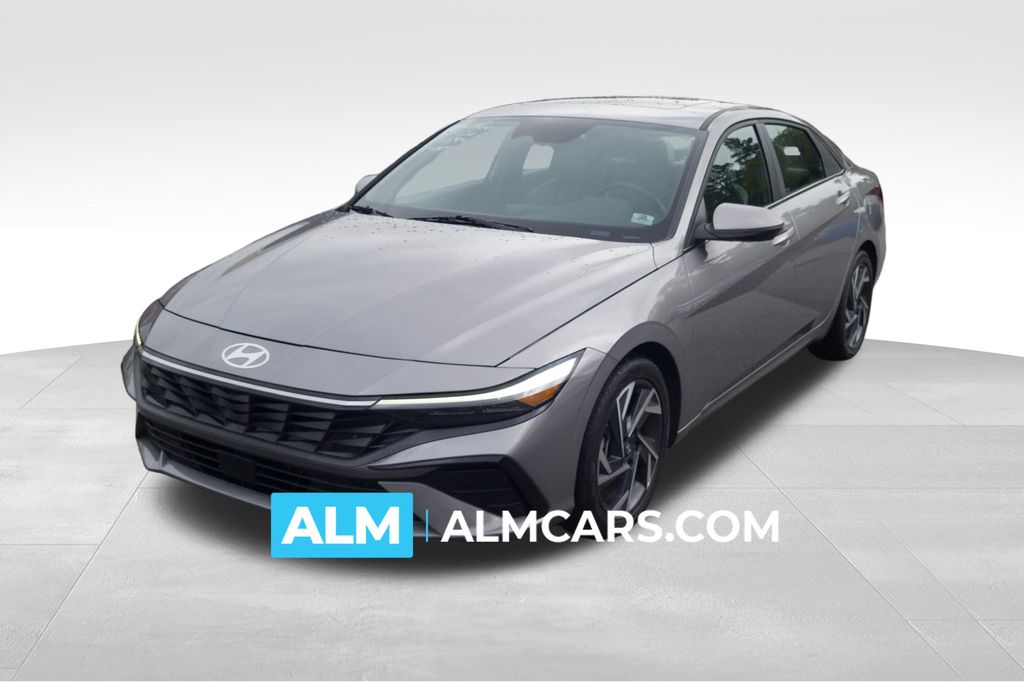 Fluid Metal 2024 Hyundai Elantra Hybrid Limited FWD Sedan Front-Wheel Drive 6-Speed Dual Clutch