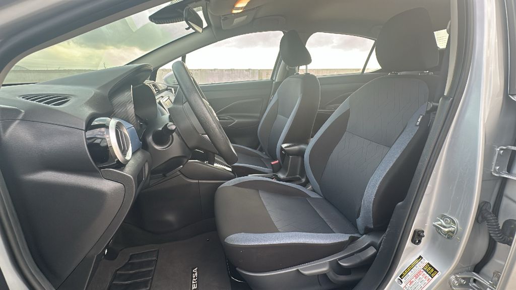 2025 Nissan Versa 1.6 SV Silver at Emmons Autoplex