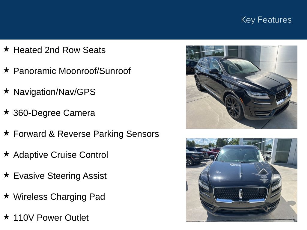 2020 Lincoln Nautilus Reserve