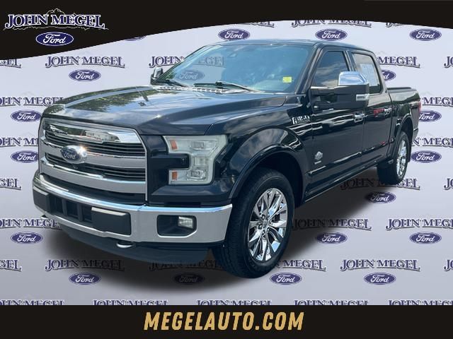 Tuxedo Black Metallic 2015 Ford F-150 Pickup Truck Four-Wheel Drive 6-Speed Automatic