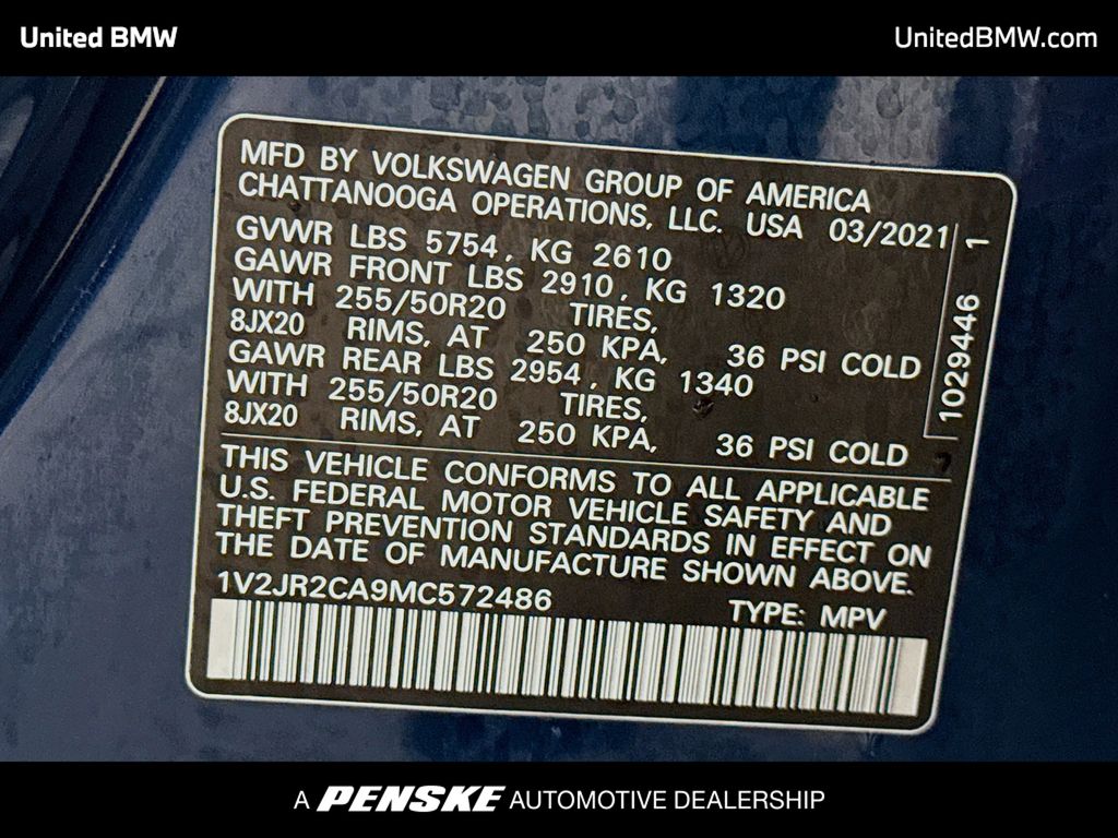 Thumbnail: 2021 Volkswagen Atlas - 15