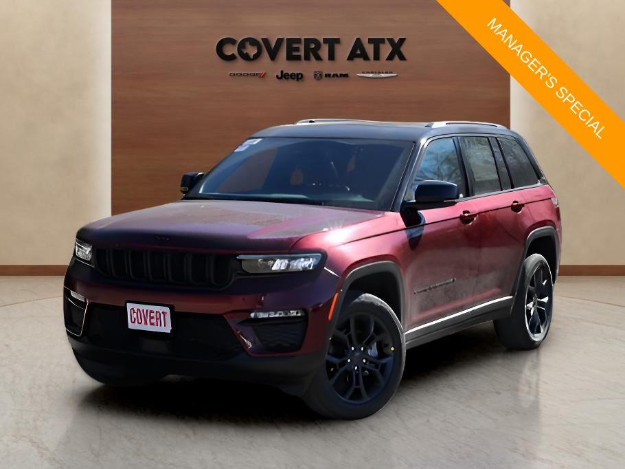 Velvet Red Pearlcoat 2025 Jeep Grand Cherokee Limited 4WD SUV / Crossover Four-Wheel Drive 8-Speed Automatic