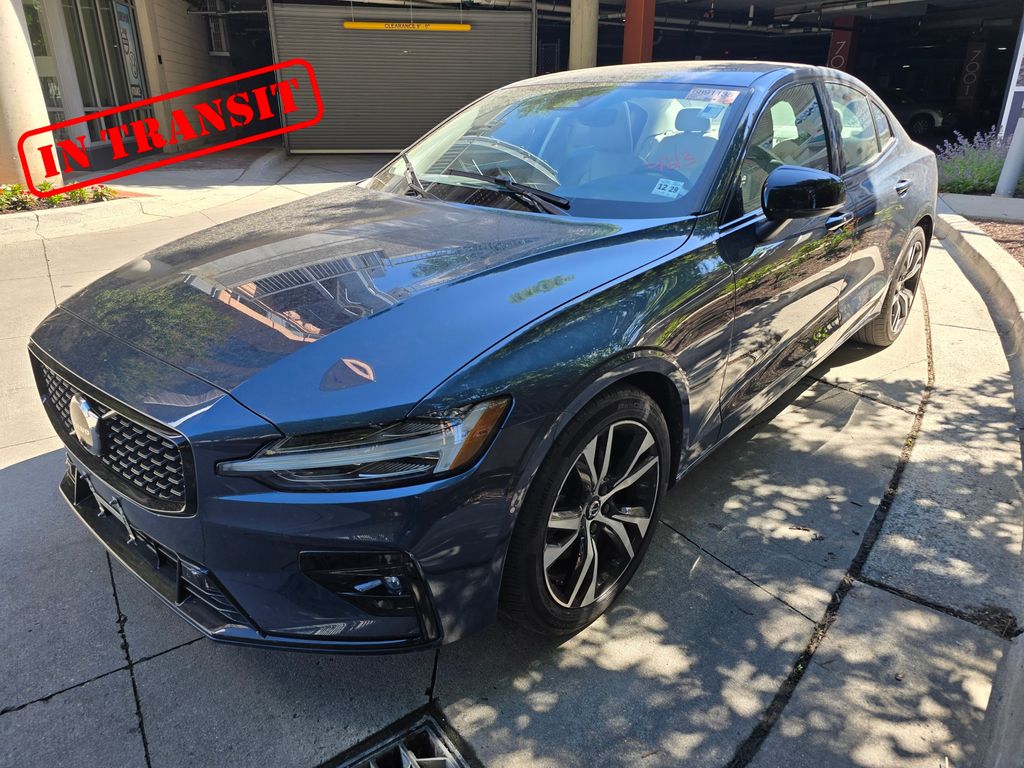Denim Blue Metallic 2025 Volvo S60 B5 Plus FWD Sedan Front-Wheel Drive Automatic