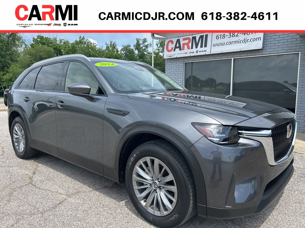 Machine Gray Metallic 2024 Mazda CX-90 SUV / Crossover All-Wheel Drive 8-Speed Automatic