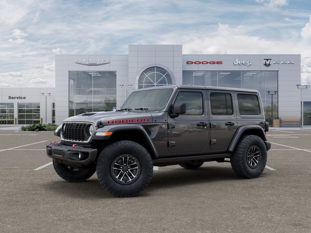 New 2026 Granite Crystal Metallic Clearcoat Jeep Rubicon X image 2