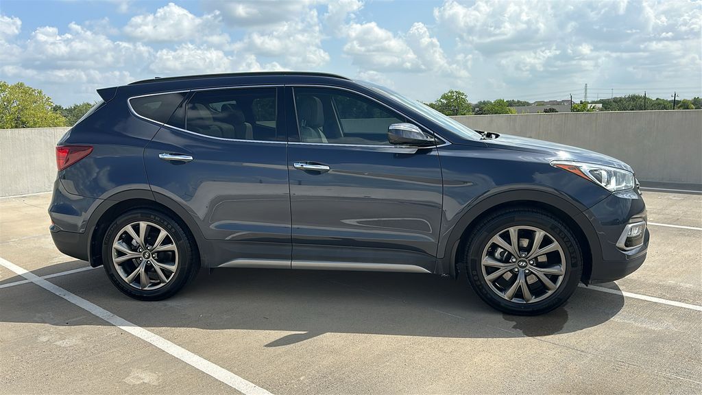2017 Hyundai Santa Fe Sport 2.0T Ultimate Blue at DeMontrond Ford