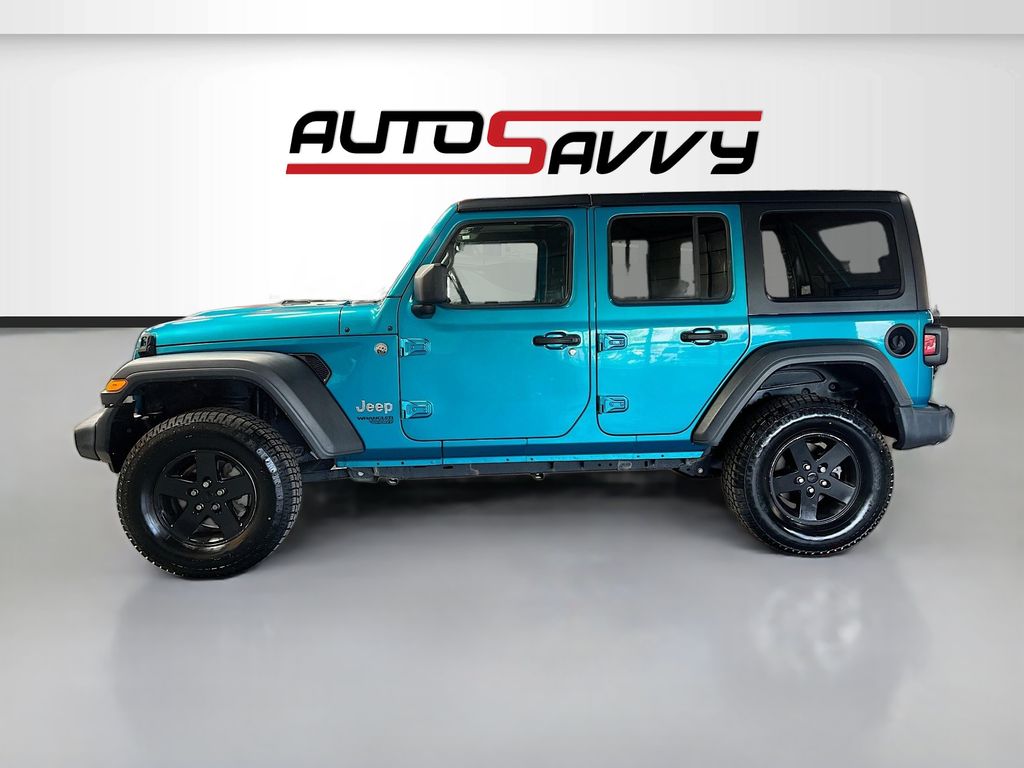 Used 2020 Bikini Pearlcoat Jeep Unlimited Sport S image 4
