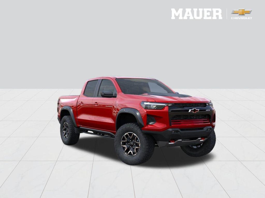 Radiant Red Tintcoat 2026 Chevrolet Colorado Pickup Truck Four-Wheel Drive 8-Speed Automatic
