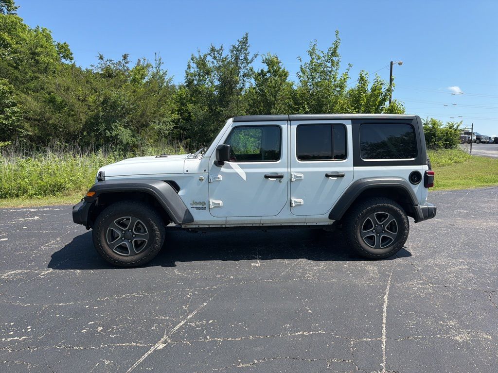 Used Car 2020 Jeep Wrangler  Unlimited Sport S For Sale Under $15,000 In Taylor, Texas