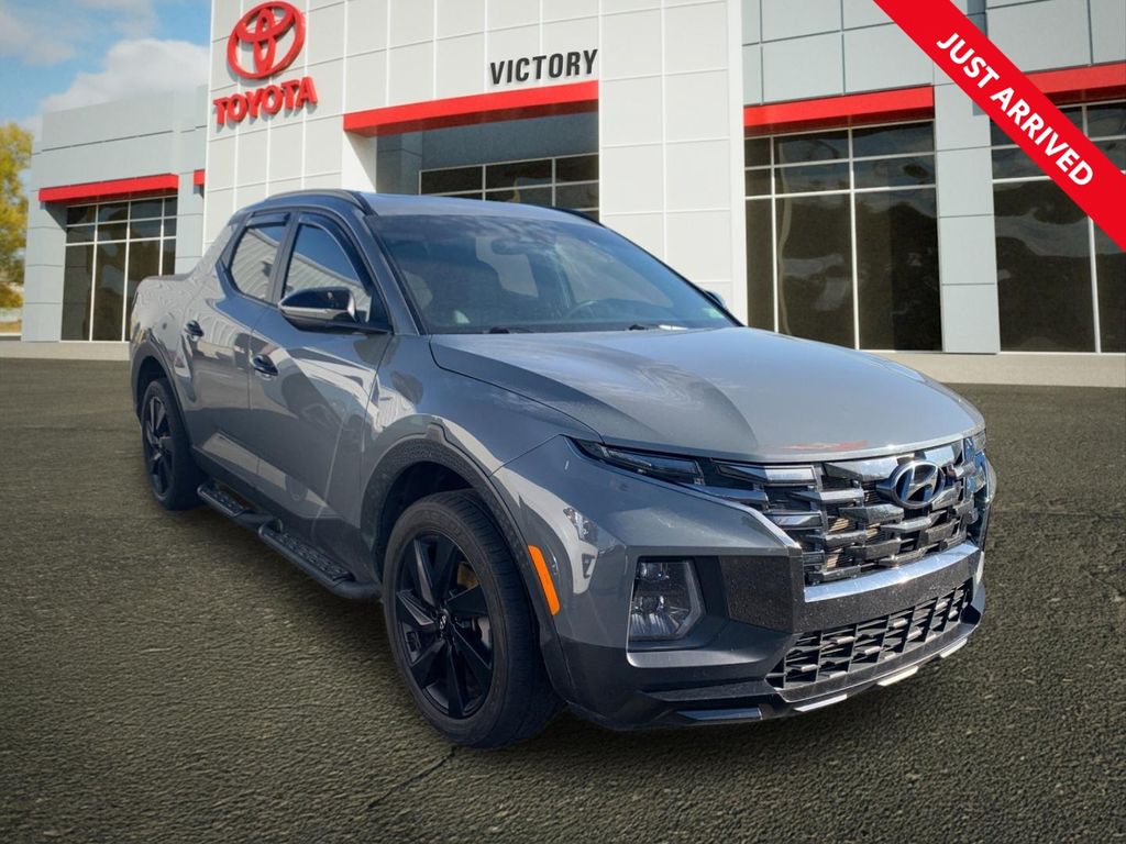 Gray 2024 Hyundai Santa Cruz Night AWD Pickup Truck All-Wheel Drive Automatic