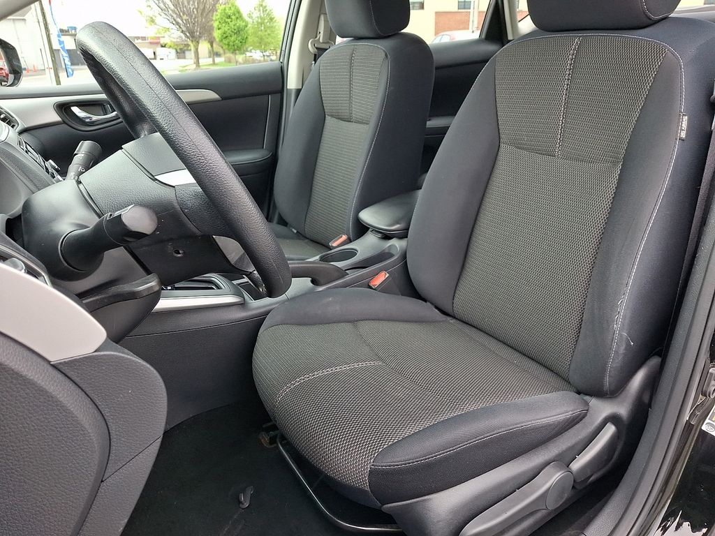 2017 Nissan Sentra S Black at Subaru and VW of Moon Township