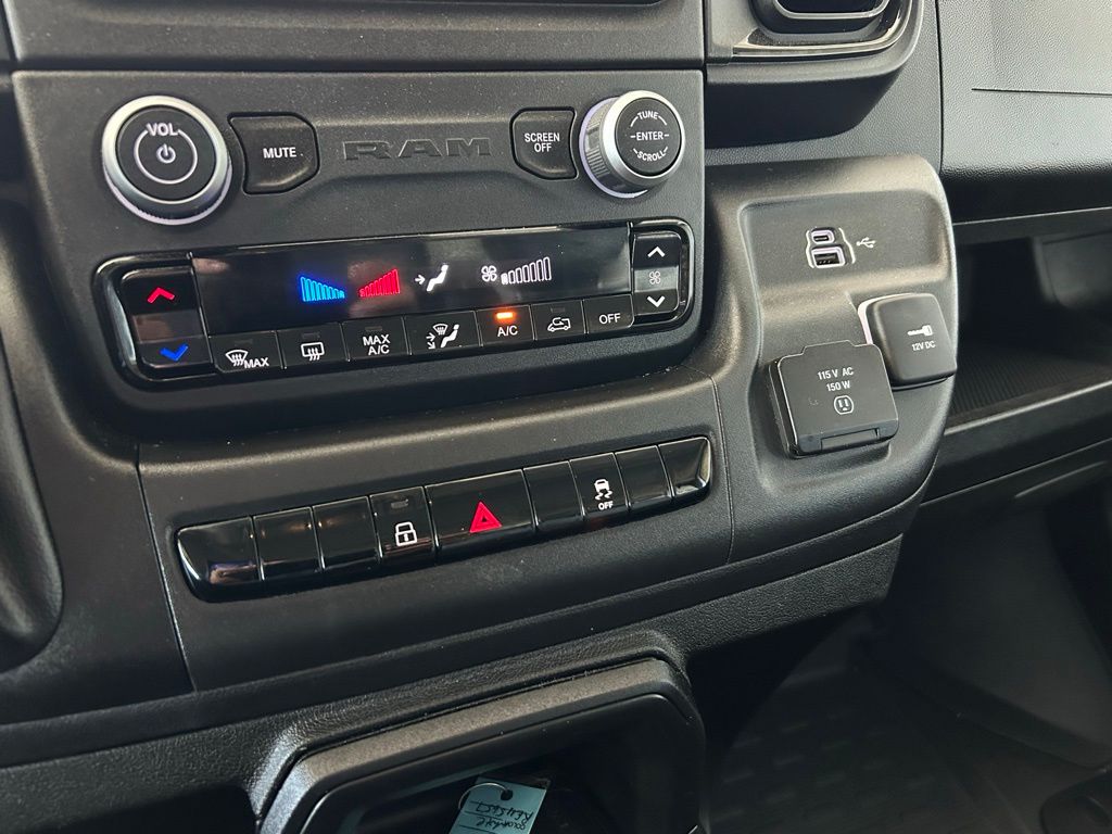 Used 2024 Bright White Clearcoat Ram High Roof image 14