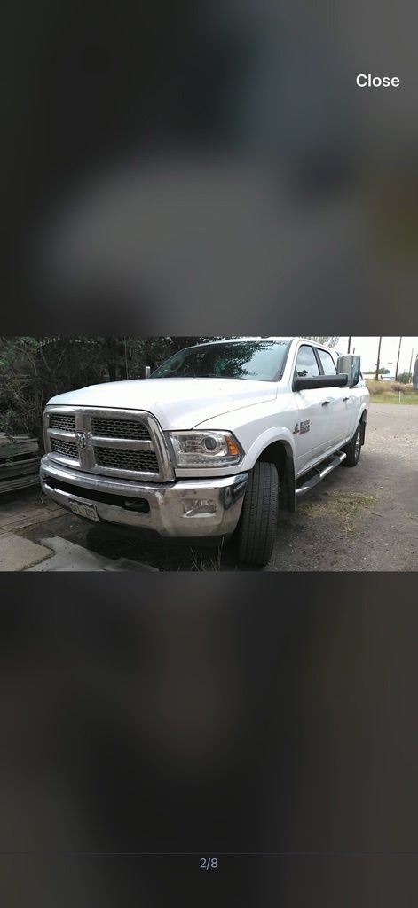 Bright White Clearcoat 2014 RAM 3500 Pickup Truck Four-Wheel Drive 6-Speed Automatic