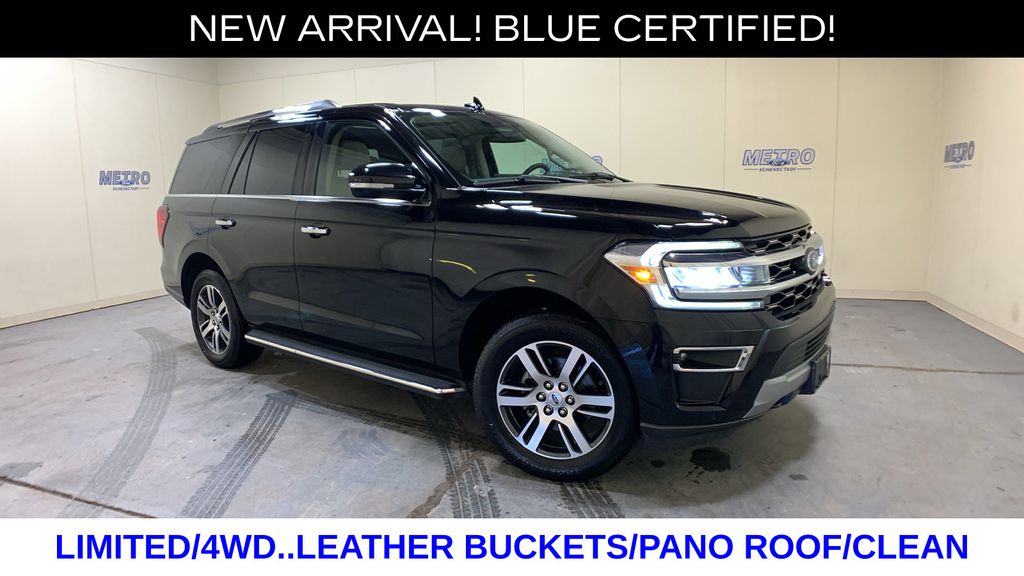 Black Metallic 2023 Ford Expedition Limited 4WD SUV / Crossover Four-Wheel Drive Automatic
