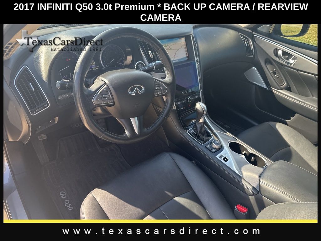 2017 INFINITI Q50 3.0t Premium 7