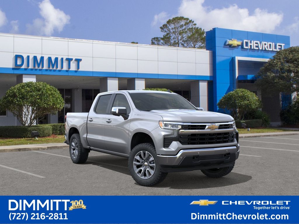 Sterling Gray Metallic 2026 Chevrolet Silverado 1500 Pickup Truck Four-Wheel Drive Automatic
