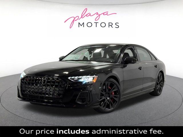 Mythos Black Metallic 2026 Audi S8 4.0T quattro Sedan All-Wheel Drive 8-Speed Automatic