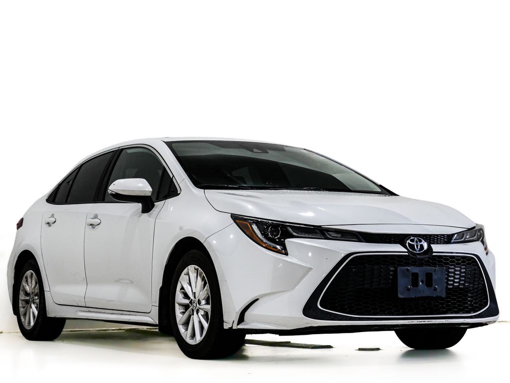 Pearl 2022 Toyota Corolla Sedan Front-Wheel Drive Continuously Variable Transmission