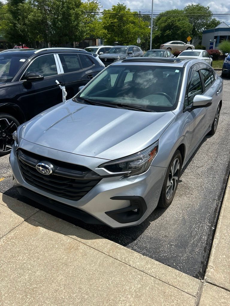 Ice Silver Metallic 2024 Subaru Legacy Sedan All-Wheel Drive Continuously Variable Transmission