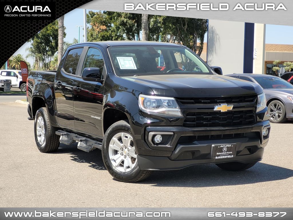 Black 2021 Chevrolet Colorado Pickup Truck 4X2 8-Speed Automatic