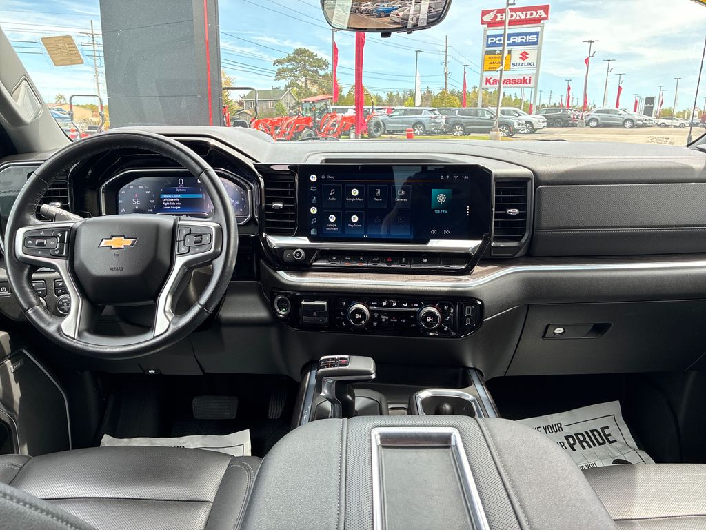 2022 Chevrolet Silverado 1500 LTZ White at Phil Fitts Ford