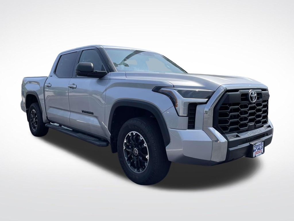 Celestial Silver Metallic 2023 Toyota Tundra Pickup Truck Four-Wheel Drive Automatic