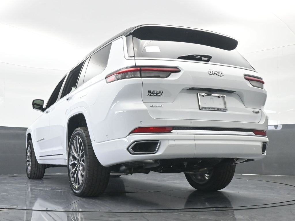 New 2025 Bright White Clearcoat Jeep Summit image 57