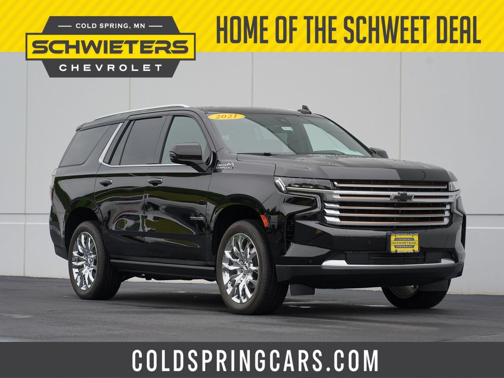 Black 2021 Chevrolet Tahoe SUV / Crossover Four-Wheel Drive