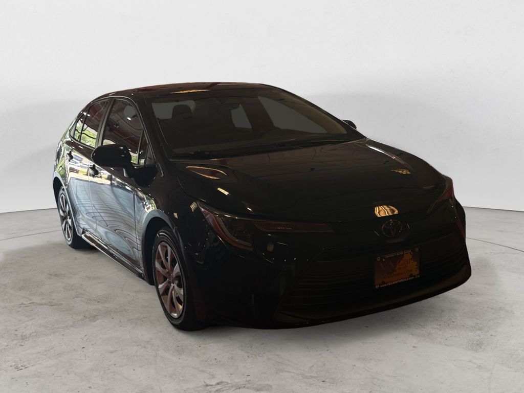 Midnight Black Metallic 2024 Toyota Corolla Sedan Front-Wheel Drive Continuously Variable Transmission