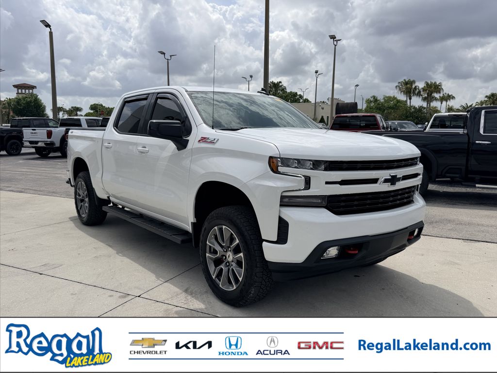 Summit White 2022 Chevrolet Silverado 1500 RST Crew Cab 4WD Pickup Truck Four-Wheel Drive 8-Speed Automatic