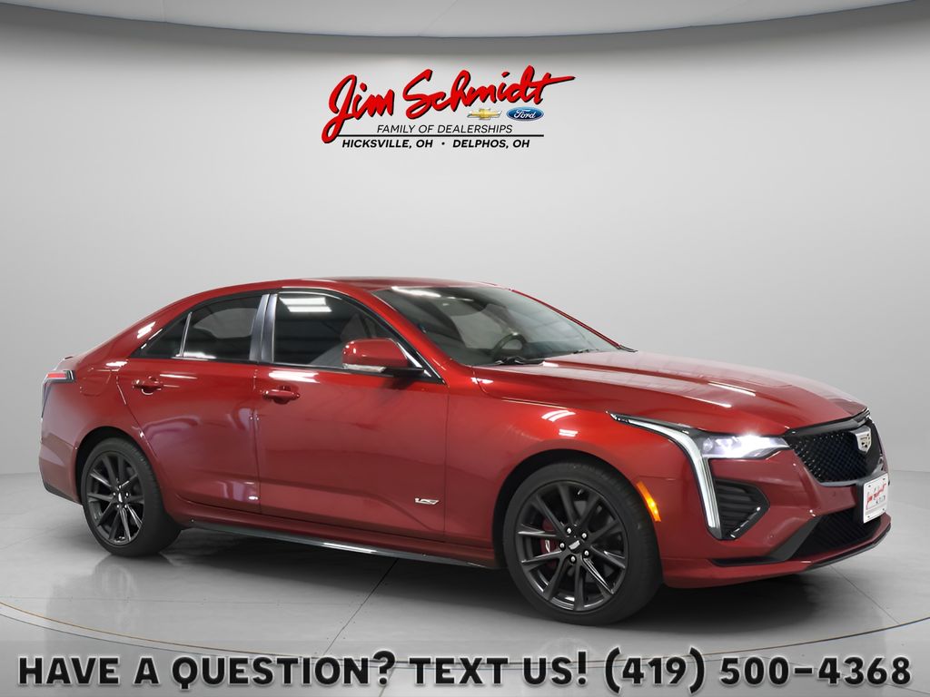 Infrared Tintcoat 2021 Cadillac CT4 Sedan All-Wheel Drive Automatic