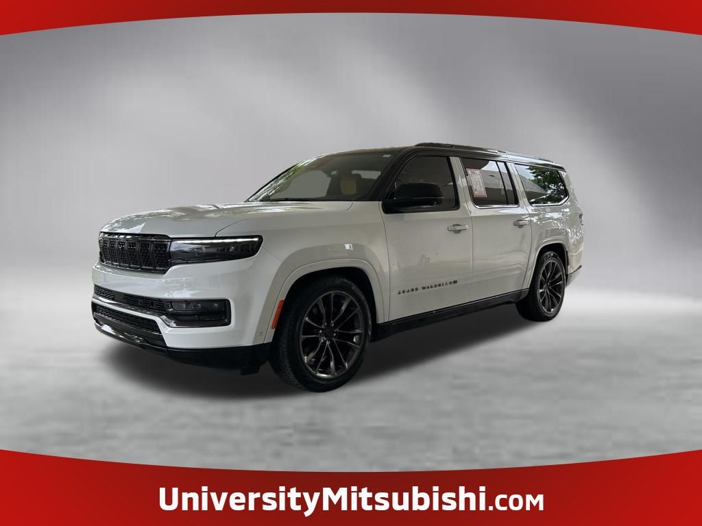 Bright White Clearcoat 2025 Jeep Grand Wagoneer L Series III 4WD SUV / Crossover Four-Wheel Drive 8-Speed Automatic