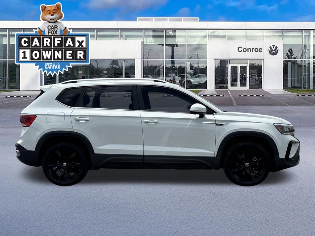 2023 Volkswagen Taos 1.5T SE White at DeMontrond Automotive Group