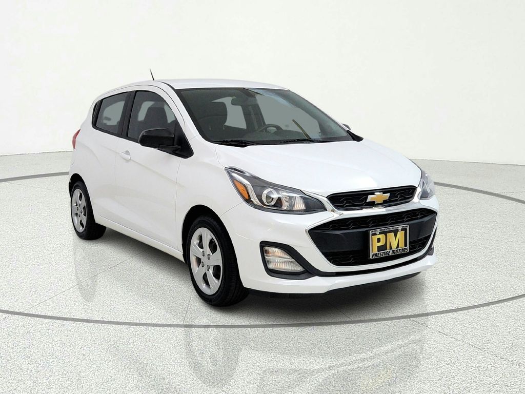 Summit White 2020 Chevrolet Spark LS FWD Hatchback Front-Wheel Drive Continuously Variable Transmission