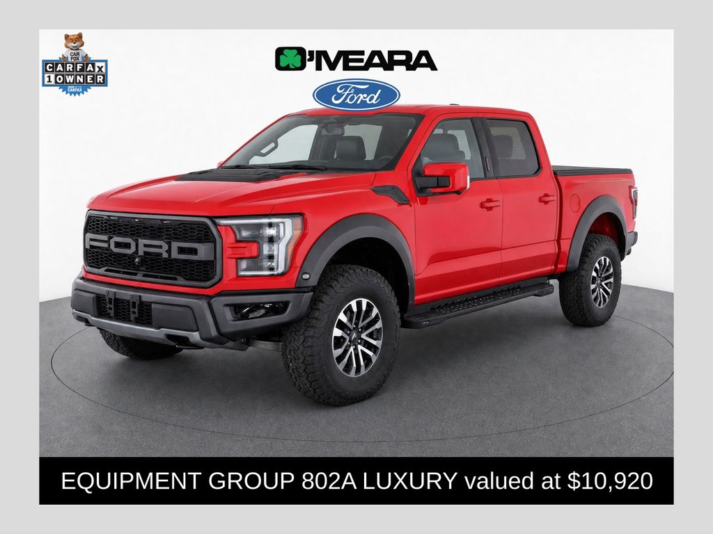 Race Red 2020 Ford F-150 Pickup Truck Four-Wheel Drive Automatic